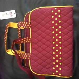 Brand new cosmetic case with detachable pouches